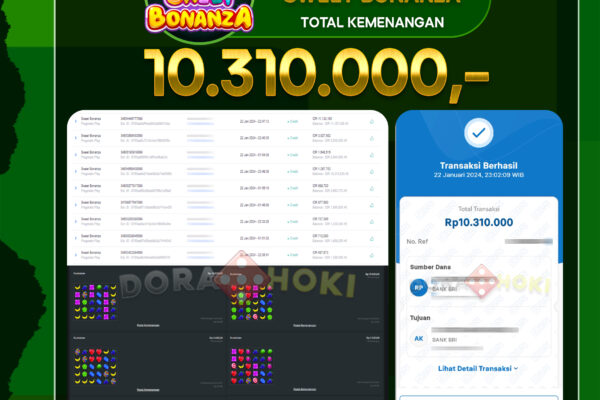 Sweet Bonanza Rp.10.310.000