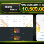 5000X MANIA 10.500.000