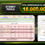 TOGEL SYDNEY 18.000.000