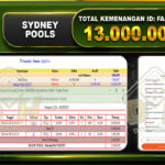 TOGEL SYDNEY 13.000.000