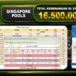 TOGEL SINGAPORE 16.500.000