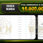 5000X MANIA Rp.15.000.000