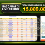 Baccarat 15.000.000