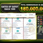 GATES OF GATOT KACA 1000 Rp.180.000.000