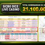 SICBO DICE Rp.21.100.000