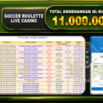 SOCCER ROULETTE Rp.11.000.000