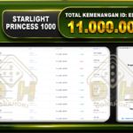 STARLIGHT PRINCESS 1000 Rp.11.000.000