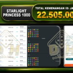 STARLIGHT PRINCESS 1000 Rp.22.505.000