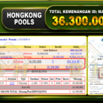 TOGEL HONGKONG Rp.36.300.000