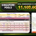 TOGEL SINGAPORE Rp.11.100.000