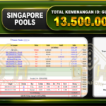 TOGEL SINGAPORE Rp.13.500.000