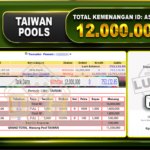TOGEL TAIWAN Rp.12.000.000