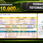 TOTOMACAU 4D Rp.13.010.000