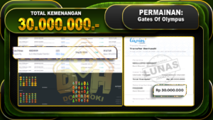 Gates Of Olympus Rp 30.000.000
