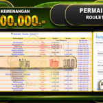 BUKTI JP Roulette Rp. 13.000.000