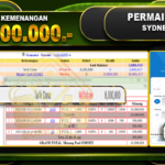 TOGEL SYDNEY Rp.10.800.000