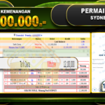TOGEL SYDNEY Rp12.100.000