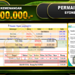 TOGEL SYDNEY Rp.25.000.000