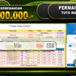 TOGEL TOTOMACAU Rp 19.500.000