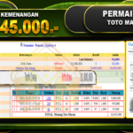 TOTO MACAU Rp.10.045.000