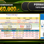 TOGEL TOTOMACAU Rp.20.660.000