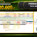 TOGEL TOTOMACAU Rp.9.500.000