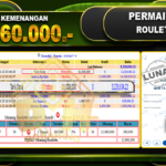 BUKTI JP ROULETTE Rp.12.960.000.-