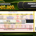 BUKTI JP TOGEL JAKARTA Rp.50.000.000
