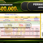 TOGEL JAPAN Rp.10.600.000