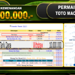 TOTO MACAU 4D RP.10.000.000