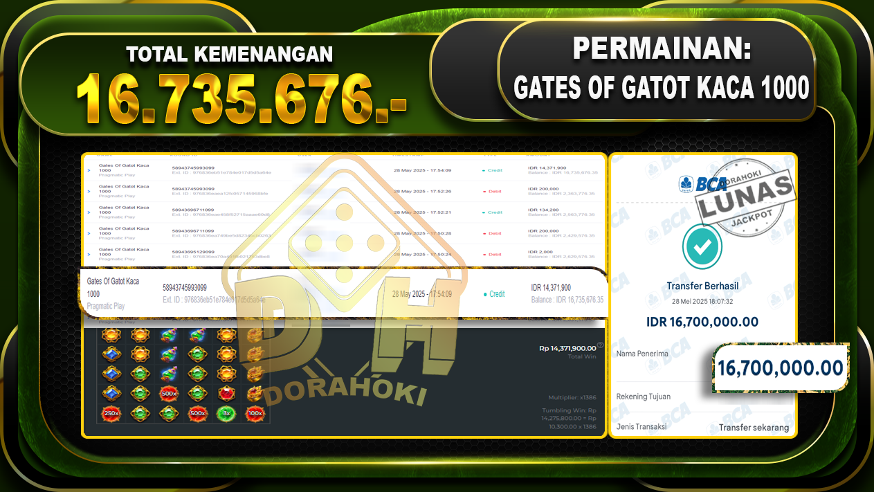 GATES OF GATOT KACA 1000