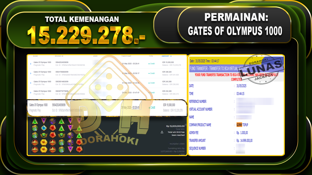 GATES OF OLYMPUS 1000