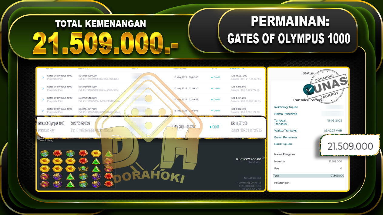 GATES OF OLYMPUS 1000