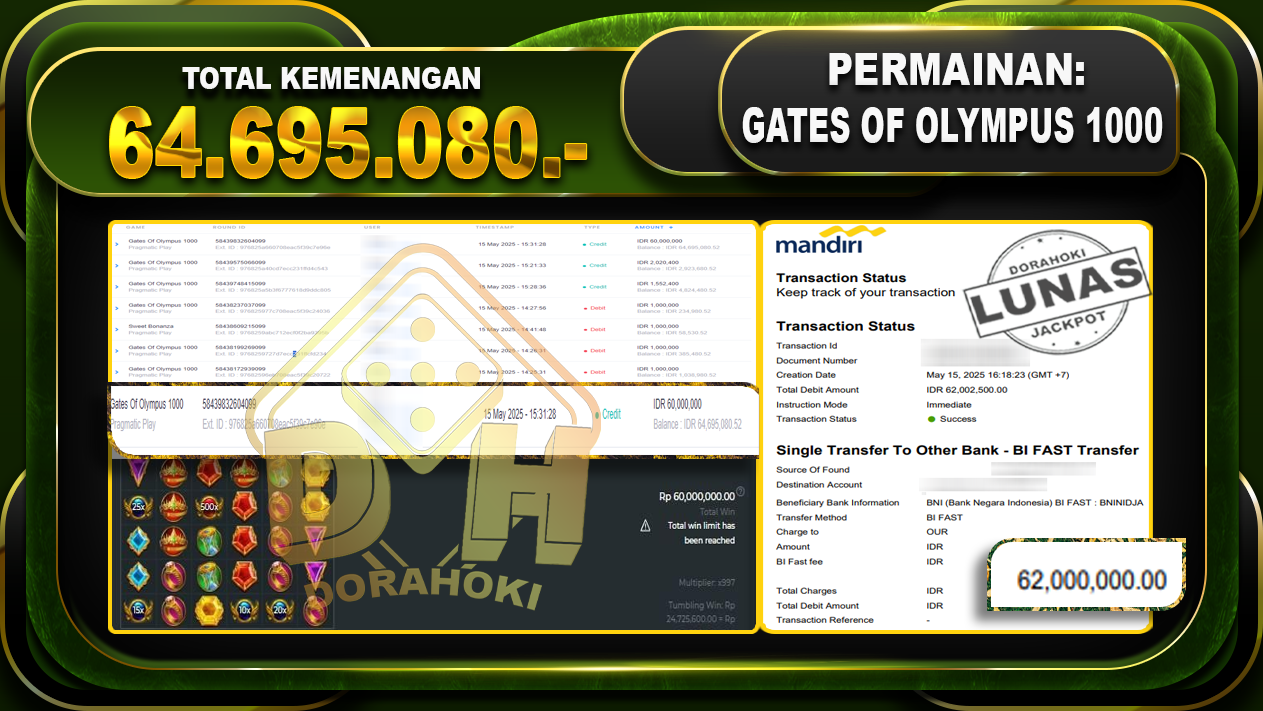 GATES OF OLYMPUS 1000