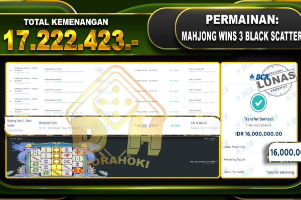 MAHJONG WINS 3 BLACK SCATTER