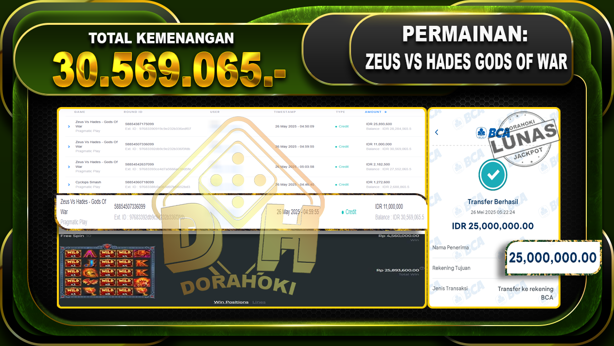 ZEUS VS HADES GODS OF WAR