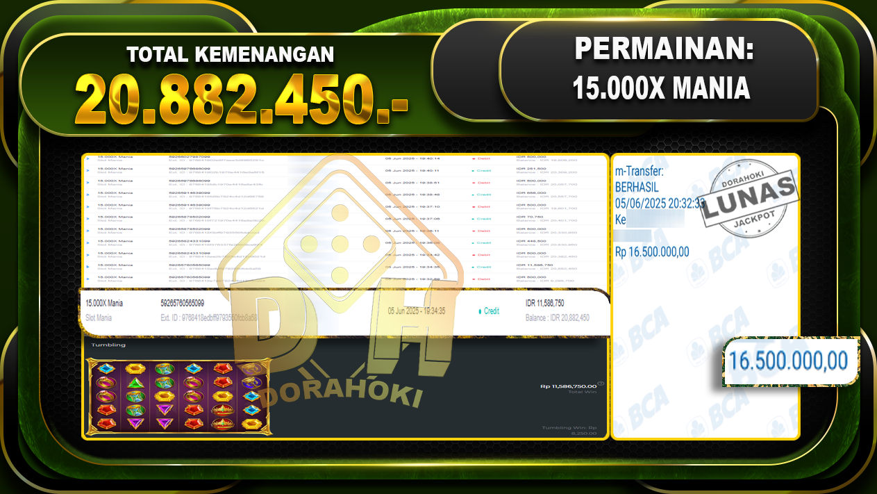 15.000X MANIA