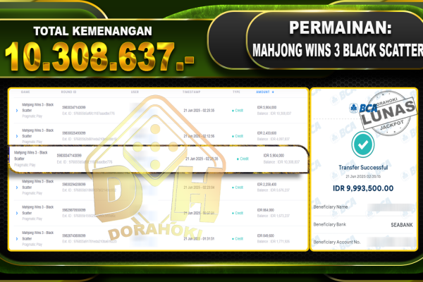 MAHJONG WINS 3 BLACK SCATTER