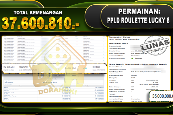 PPLD ROULETTE LUCKY 6
