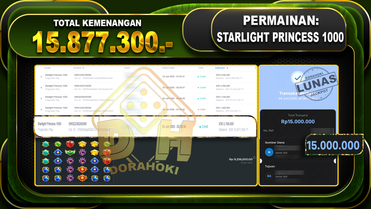 STARLIGHT PRINCESS 1000