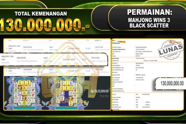 MAHJONG WINS 3 BALCK SCATTER