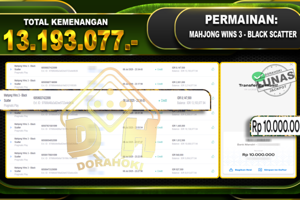 Mahjong Wins 3 - Black Scatter