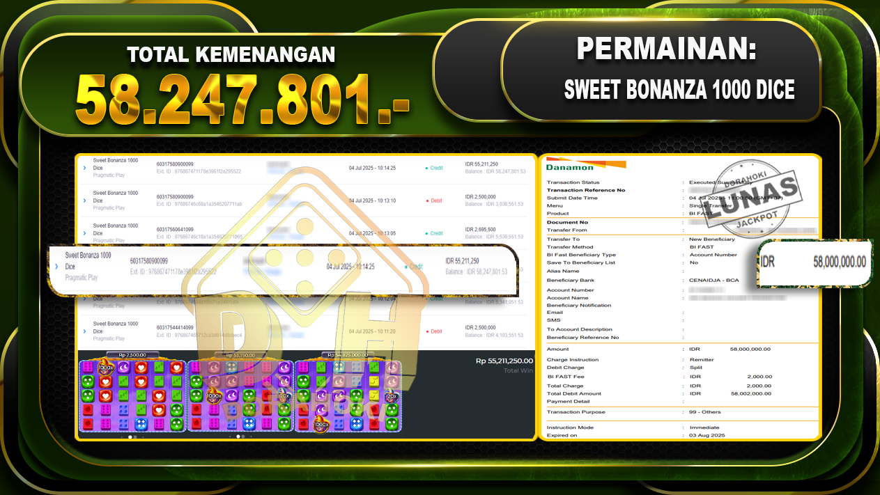 Sweet-Bonanza-1000-Dice